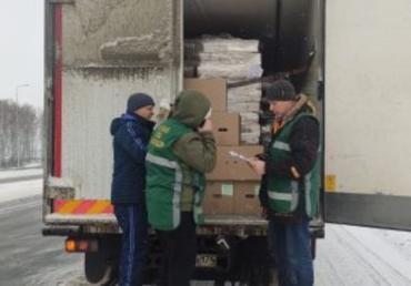 Фото На автодороге Челябинск – Екатеринбург обнаружена продукция животного происхождения без документов