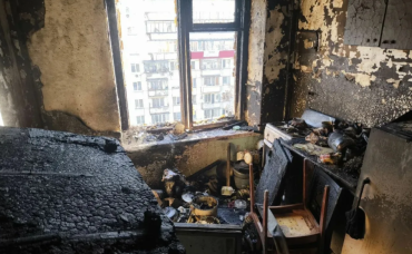 Фото В Челябинске неполадки с холодильником привели к пожару на улице Котина