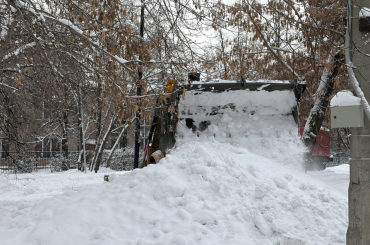 Фото В Челябинске для вывоза снега мобилизовали все подрядные организации 