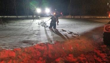 Фото Огонь едва не уничтожил дом в селе Воздвиженка