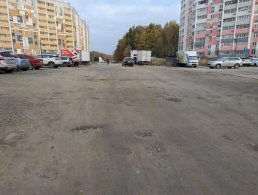 Фото В микрорайоне «Парковый» до первого октября построят двухполосную дорогу