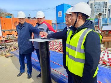 Фото Новый шаг в строительстве метротрама: следом за «Полиной» в Челябинске запустили «Марию»