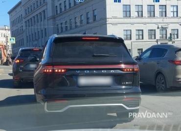 Фото Возрождённую «Волгу» заметили на улицах Нижнего Новгорода