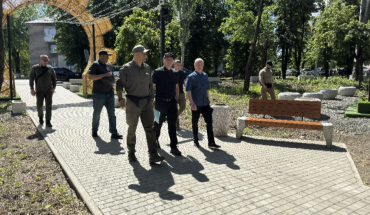 Фото Артём Жога посетил подшефную территорию Челябинской области в Донбассе – Ясиноватую