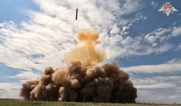 Фото Россия провела успешный пуск новейшей межконтинентальной ракеты «Сармат»
