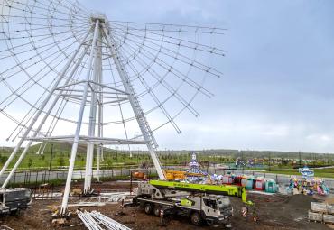 Фото «Притяжение» Магнитогорска обзаведётся 50-метровым колесом обозрения