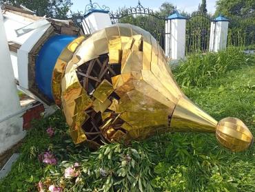 Фото По факту обрушения купола церкви в селе Большой Куяш прокуратура проводит проверку