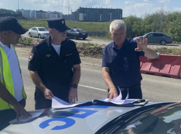 Фото ГАИ Челябинска вмешалась в ситуацию с заторами в посёлке Пригородный из-за дорожного ремонта