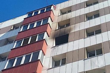 Фото Челябинские спасатели оперативно ликвидировали пожар