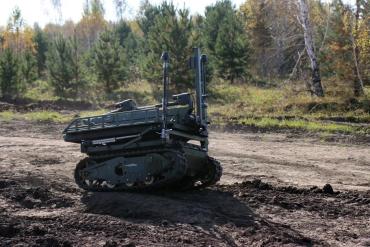 Фото Роботы «Богомол-7», дроны и подземные рембазы: учения ОДКБ в Чебаркуле