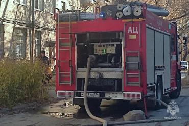 Фото На пожаре в Челябинске погибла женщина