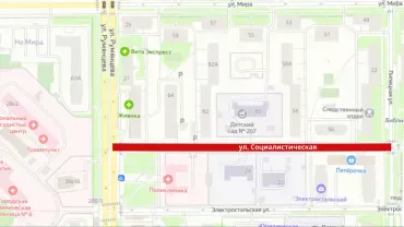 Фото Улицу Социалистическую в Челябинске откроют для транспорта не раньше середины октября