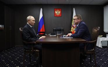 Фото Строительство инновационной РМК-Арены в Челябинске представили президенту России