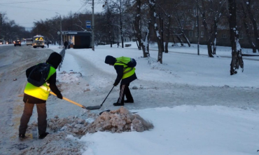 Фото В Челябинске на полигон вывезли почти пять тысяч кубометров снега
