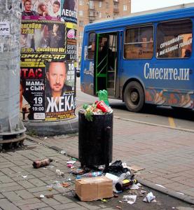 Фото Тефтелев предложил установить в городе плакаты с изображением свиней, чтобы люди меньше мусорили