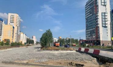 Фото Челябинские власти рассказали о ходе строительства улицы Бейвеля