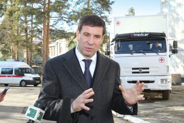 Фото Михаил Юревич поздравил Челябинскую областную детскую больницу с 75-летием