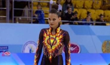 Фото Челябинская гимнастка завоевала в Казахстане титул чемпионки мира