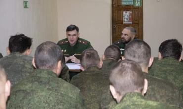 Фото Военный следственный отдел по Челябинскому гарнизону провел прием в центре подготовки мобилизованных   