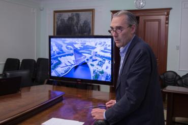 Фото В Челябинске идут работы по деловому центру саммитов ШОС и БРИКС
