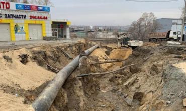Фото Власти Челябинска рассказали о работах на месте провала грунта по Куйбышева