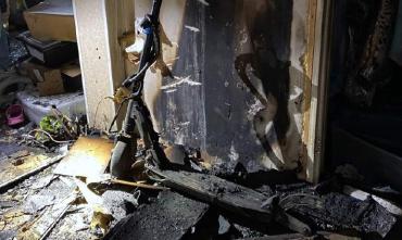 Фото В Миассе электросамокат загорелся в квартире 