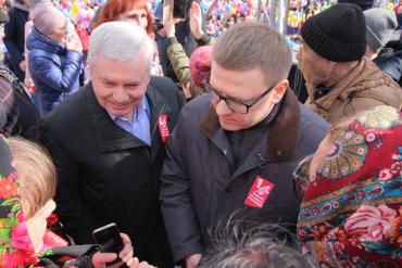 Фото Мякуш: Первомай - праздник созидания и уважения к трудящемуся человеку