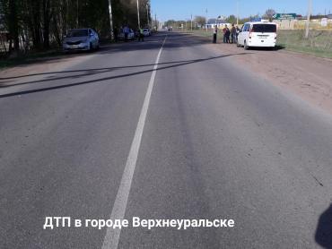 Фото В Верхнеуральском районе «Мерседес» сбил восьмилетнего ребенка на пешеходном переходе