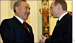 Фото Путин и Назарбаев обсудят "общенациональные вопросы" сотрудничества РФ и Казахстана