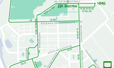 Фото В Металлургическом районе Челябинска автобусы изменили маршруты до первого сентября