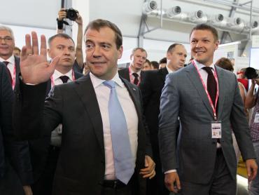 Фото На следующей неделе  Дмитрий Медведев посетит Челябинск. Сюда же он обещал приехать на открытие Томинского ГОКа