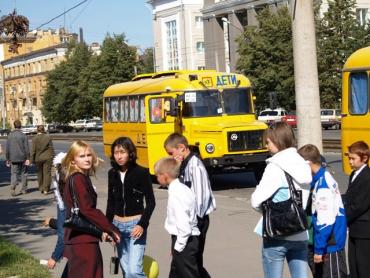 Фото Школы получили  автобусы