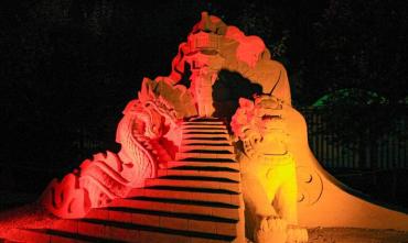 Фото Песочные скульптуры в горсаду имени Пушкина «оживут» до первого июня