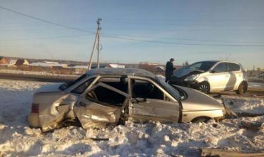 Фото В Еманжелинском районе в ДТП с участием четырех иномарок погиб водитель