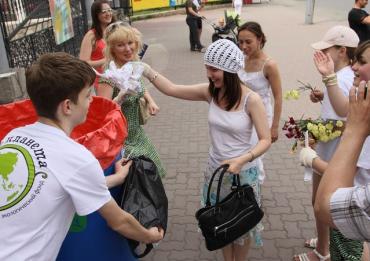 Фото Участники «Зеленого дозора»: найти проблему и решить ее!