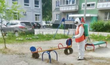 Фото Челябинские коммунальщики взялись за санобработку