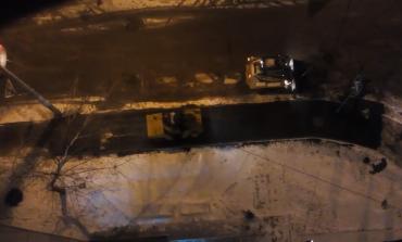 Фото Мэрия Челябинска проверит сообщения об укладке асфальта прямо на снег