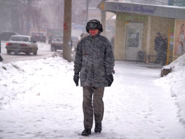 Фото В Челябинской области снегопады