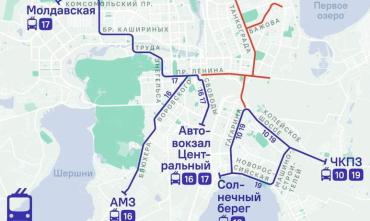 Фото В Челябинске на трех улицах будет закрыто движение троллейбусов