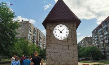 Фото На башне челябинского сквера установят часы