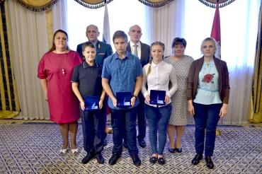 Фото В резиденции губернатора Челябинской области отмечены «горячие» сердца