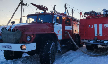 Фото В деревне Аргаяшского района загорелся птичник