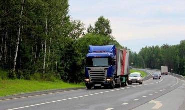 Фото В Курганской области ограничили движение на трассе Р-254 в направлении Челябинска