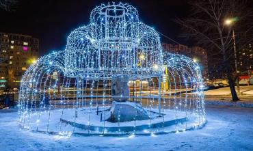 Фото  Курчатовский район готовится к встрече Нового года