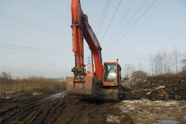 Фото В Чурилово отремонтирован газопровод, поврежденный экскаватором