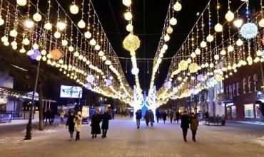 Фото Световой потолок на челябинской Кировке будет радовать горожан круглый год