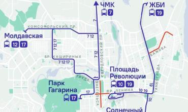 Фото В Челябинске в выходные изменятся маршруты пяти троллейбусов