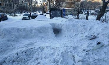 Фото Снег со двора ЖЭУ вывезут, но по заявке