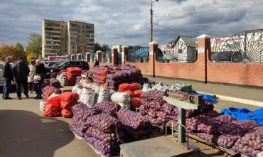 Фото Челябинские торговцы будут наказаны за продажу овощей на парковке