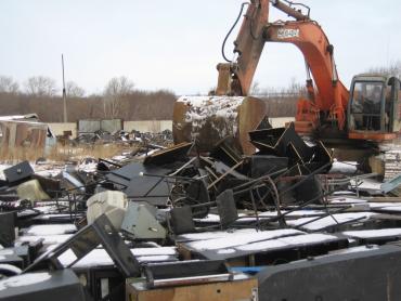 Фото В Челябинске уничтожена очередная партия оборудования, изъятого у организаторов азартных игр